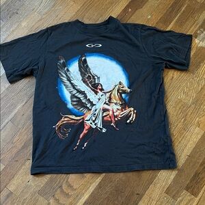 🪽Nike Black Graphic T-Shirt Oversized Small